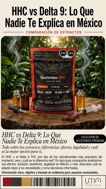 HHC vs Delta 9: Lo Que Nadie Te Explica en México