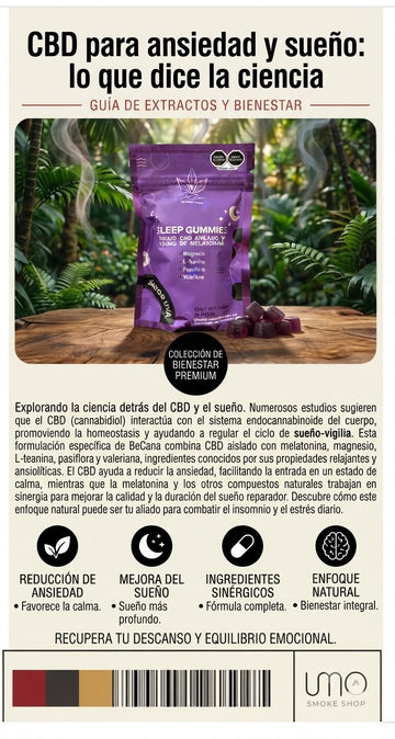 CBD Para Ansiedad y Sueño: Lo Que Dice la Ciencia