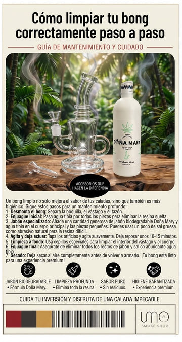 Cómo Limpiar tu Bong Correctamente (Paso a Paso)
