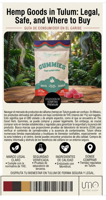 Hemp Goods in Tulum: Legal, Safe and Where to Buy