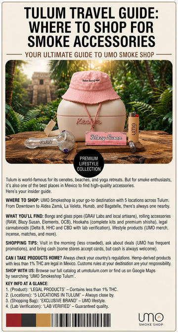 Tulum Travel Guide: Where to Shop for Smoke Accessories