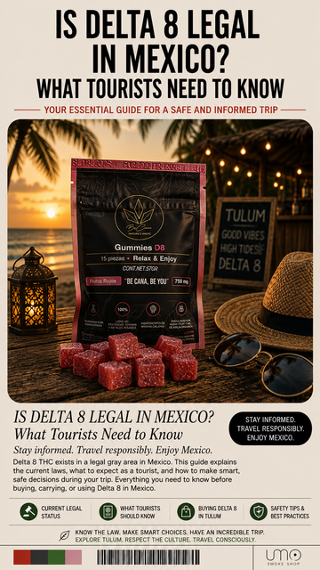 Is Delta 8 Legal in Mexico? What Tourists Need to Know