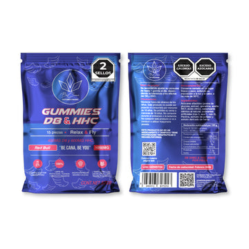 Gomitas 15pz BECANA D8 & HHC 1050mg | Tulum | México | UMO Smoke Shop
