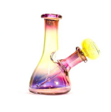 Bong Titan Mini Oro y Plata | Tulum | México | UMO Smoke Shop