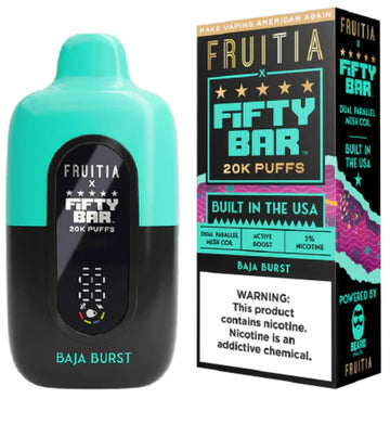 Fruitia X Fifty Bar 20K Puffs | Tulum | México | UMO Smoke Shop