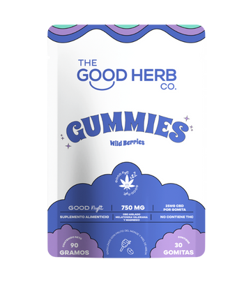 Gummies Cbd The Good Herb Wild Berries | Tulum | México | UMO Smoke Shop