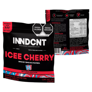 Inndcnt Gummies Icee Cherry Delta8 & Hhc | Tulum | México | UMO Smoke Shop