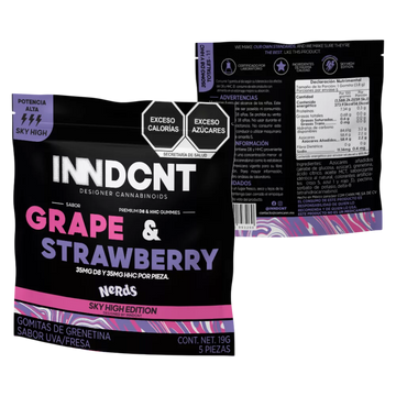 Inndcnt Gummies Nerds Delta8 & Hhc | Tulum | México | UMO Smoke Shop