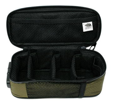 Bolsa Cali Small Soft Case Locking black/green | Tulum | México | UMO Smoke Shop