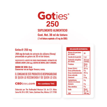 Goties 250 CBD