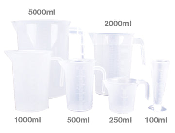 VASO MEDIDOR DE PLASTICO 250ml